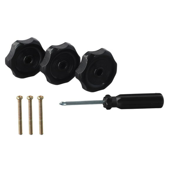 3-Pack 1" Shaft Rv Window And Vent Knob Interior Hardware Camper Windows