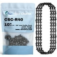 thumbnail image 1 of 3-Pack 10-Inch Chainsaw Chain R40 Replacement for Kawasaki KMP01A Multi Task Pole Pruner, 1 of 8