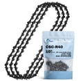 thumbnail image 1 of 3-Pack 10-Inch Chainsaw Chain R40 Replacement for Makita XCU05 - (10", 3/8", .043", 40 Drive Links), 1 of 8