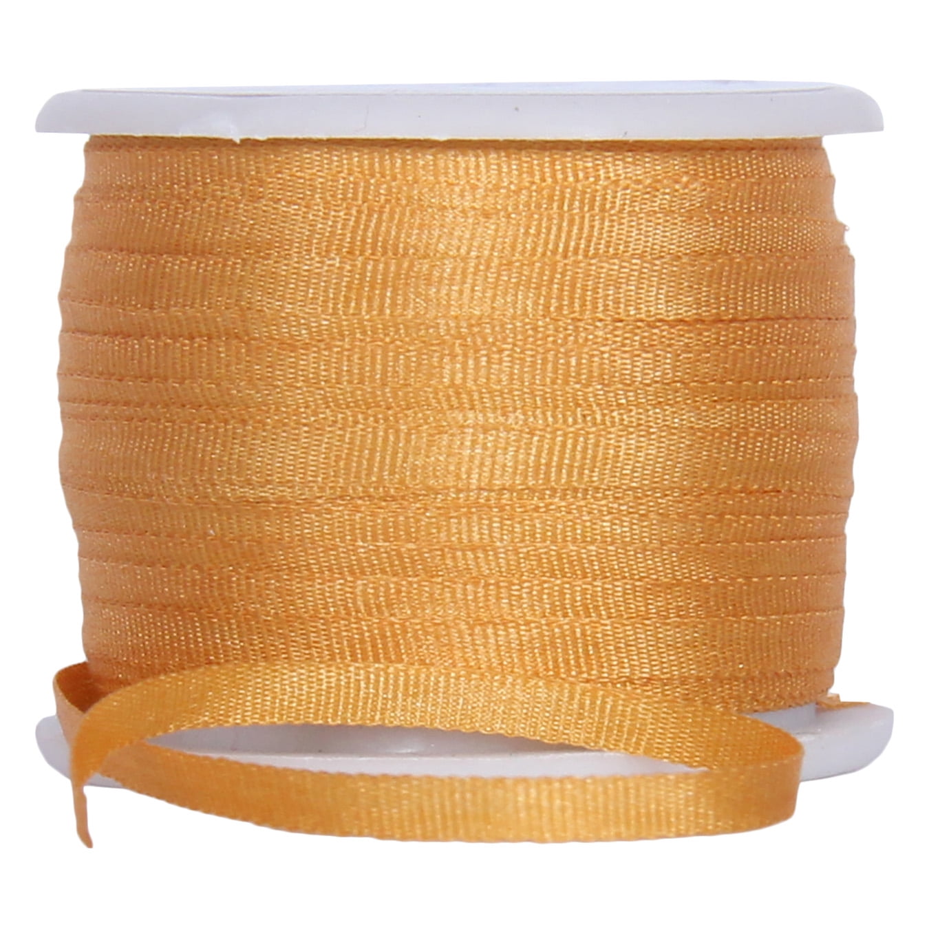 3 Pack 100% Pure Silk Ribbon by Threadart - 2mm Orange Yellow - No. 511 ...
