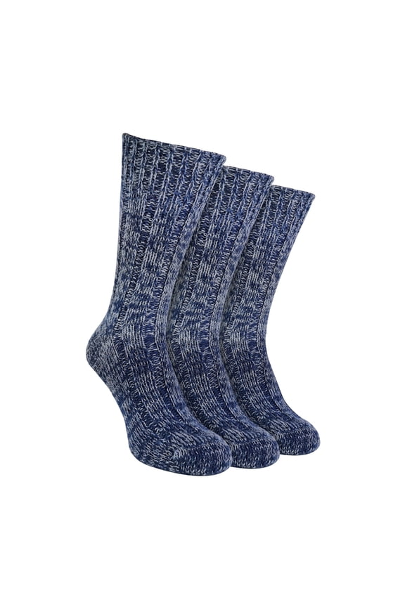 3 Pack 100% Wool Socks Mens | Sock Snob | Warm Boot Socks for Hiking & Running