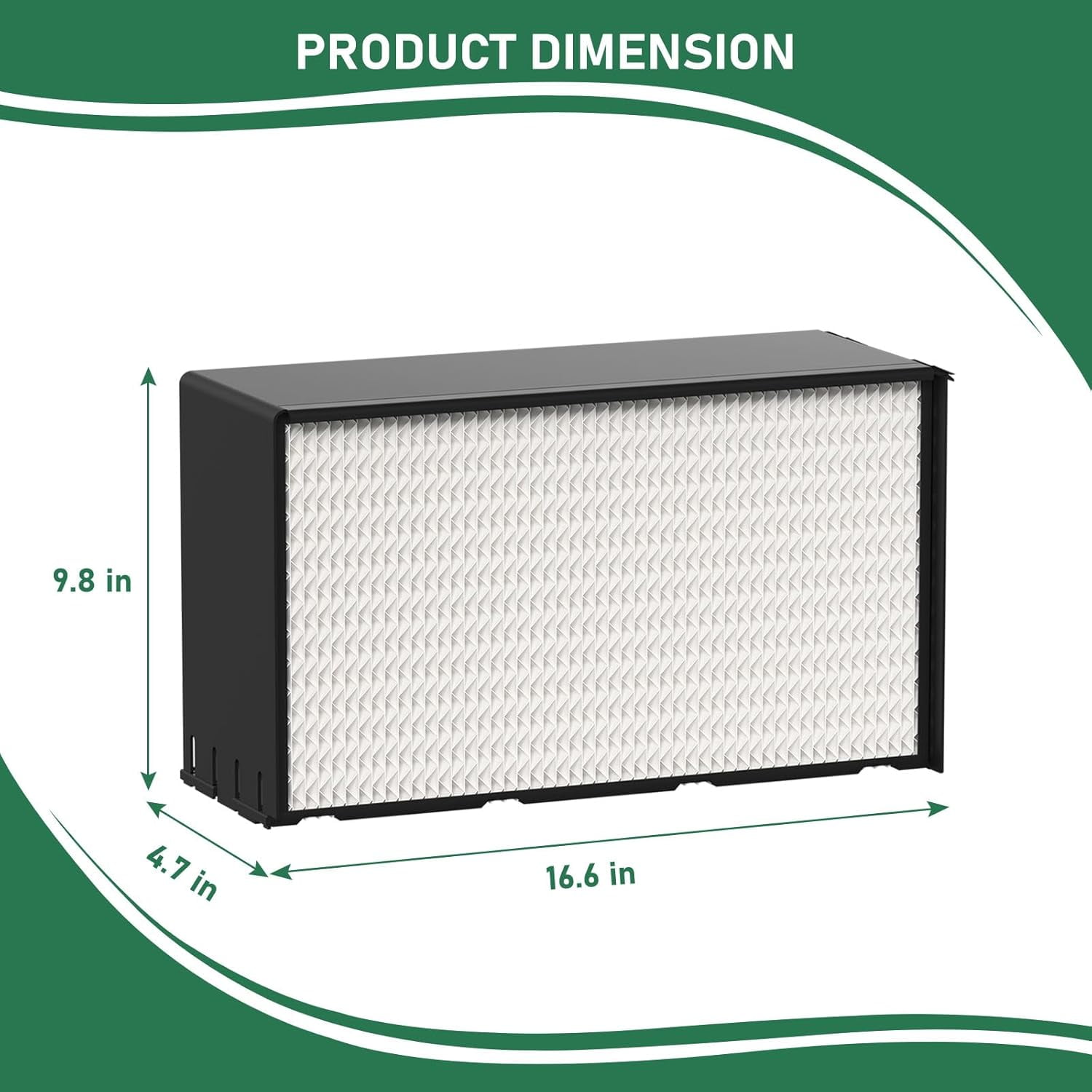 3 Pack 1041  Wick Humidifier Filter Compatible with Aircare Essick  Models - White  Wicks for Home Office