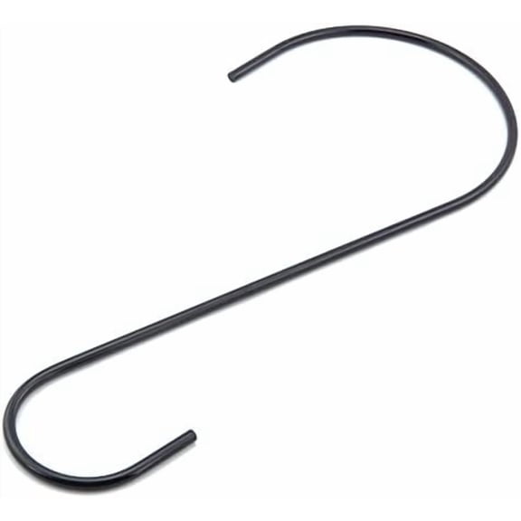 3 Pack 12 Inches Tree Branch Hooks,S Shape Hooks - Metal Hanger Hook for Hanging Bird Feeders, Baskets,Plants, Lanterns and Ornaments