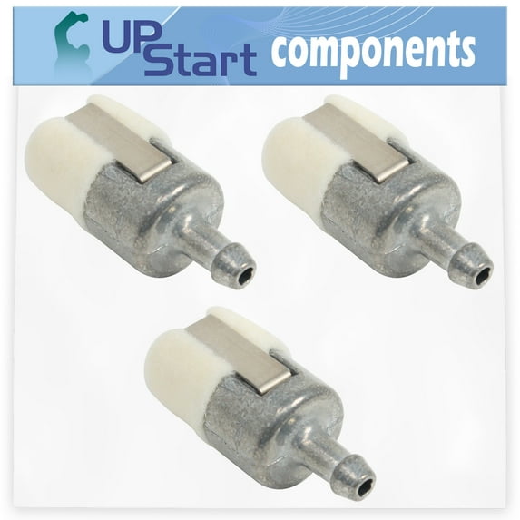3-Pack 125-527 Fuel Filter Replacement for Echo PB-403 (03001001-03999999) Backpack Blower - Compatible with A369000460 Fuel Filter