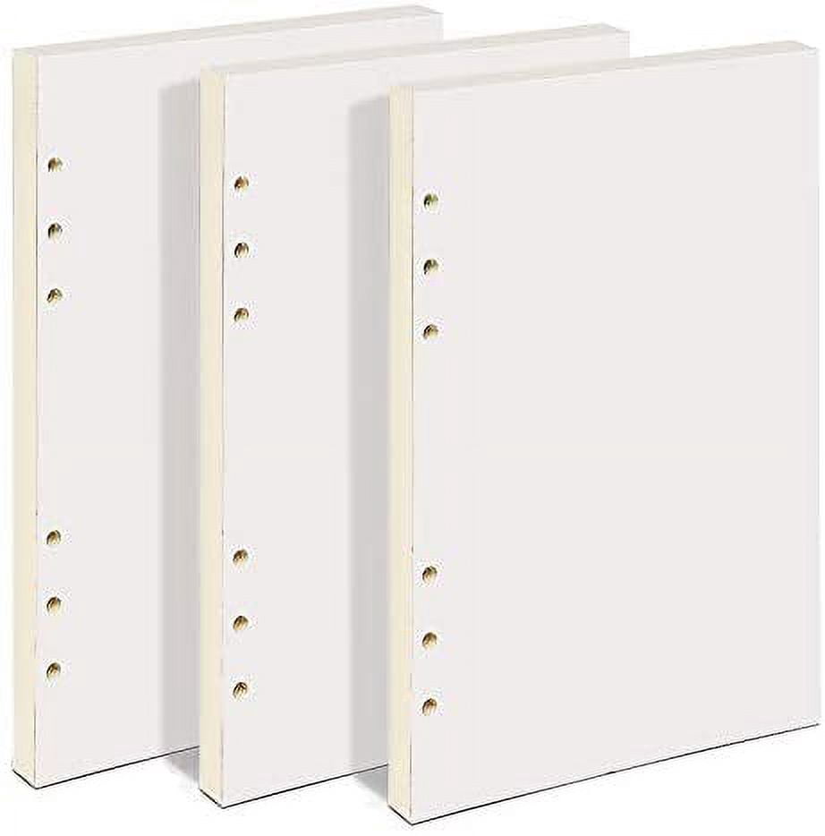 3 Pack 135 Sheets (270 Pages) A5 Refill Paper, Refillable