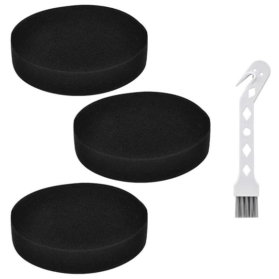 3 Pack 1608225 Filter for Bissell PowerForce Helix Bagless/Turbo Rewind Pet Upright Vacuum 3313, 3313U, 3332, 3333 and Power Lifter Pet Rewind Upright Vacuum Models 2259, 2260