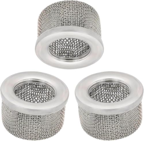 Spray Rig 3 Inch Filter Replacement 3-Pack 181072 Stainless Steel Pump Inlet Strainer Filter – Replacement ...
