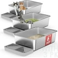 Yzwei litter box stainless steel stainless steel litter boxes