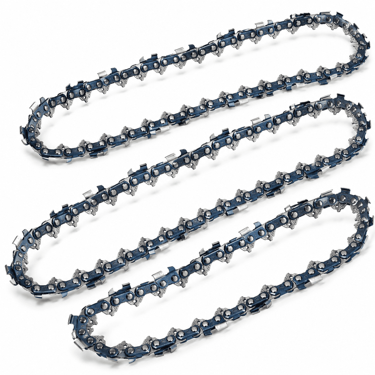 3 Pack 20 Inch Chainsaw Chain 81 Drive Links .063" Gauge,325" Pitch ...