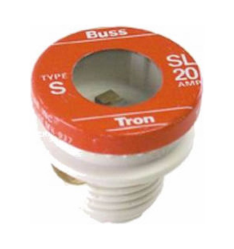 3 Pack 20A Type SL Plug Fuse Non Tamp Carded, Each