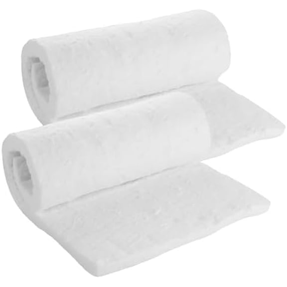 3 Pack 23.6" x12.2" x1" (Thick) Ceramic Fiber Insulation, 2400F Fireproof Insulation Blanket, Baffle Fire Blanket for Stoves$$Art & Craft