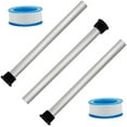 thumbnail image 1 of 3-Pack 232767 RV Water Heater Anode Rod 9.25" x 3/4" NPT Magnesium Anode Rod Compatible With Suburban & Mor-Flo RV Water Heater with 2 Seal Teflon Tapes, 1 of 9