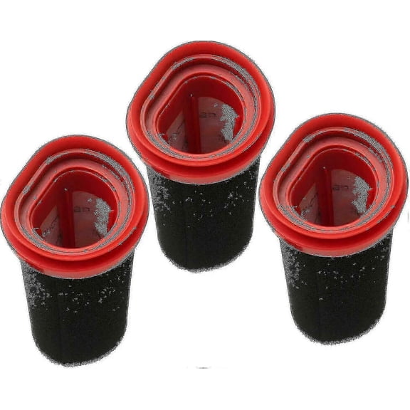 3 Pack 25.2v/21.6v Filter For Bosch Flexxo Series 4 Cordless Vacuum Cleaner Bbh32101 Etc,replace g20242010451