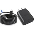 thumbnail image 1 of [3-Pack] 25W Super Fast Charger for Samsung S25 Ultra/S24 - USB C Wall Charger & 10FT Cable (PPS), 1 of 14
