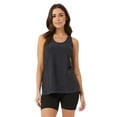 thumbnail image 1 of 3 Pack 32 Degrees Women's Cool Lightweight Regular Fit Racerback Tank Top - Black Space Dye - Large, 1 of 4