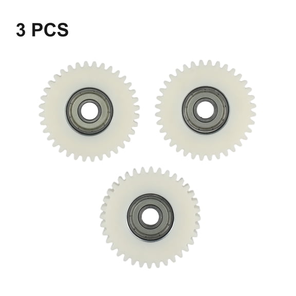 3-Pack 36T Nylon Gear for Bafang for MXUS 500W for E-Bike Hub Motor, Metal Reinforced Drive Cog with 8mm Inner Diameter, Anti-Abrasion Replacement Part for Electric Bicycle Conversion