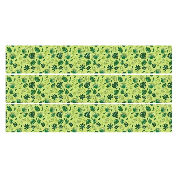 3 Pack 36ft Tropical Palm Leaf Ceiling Banners for Summer Hawaiian Luau Party
