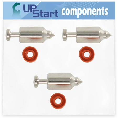 3-Pack 398188 Float Valve Replacement for John Deere LG398188 - Compatible with 281144 Float Valve Needle Seat Kit