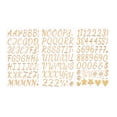 thumbnail image 1 of 3-Pack 3D Gold Puffy Alphabet, Number & Symbol DIY Stickers for Scrapbooking, Cards, Crafts,Gift Decor DIY, Easy Peel & Stick,C, 1 of 6