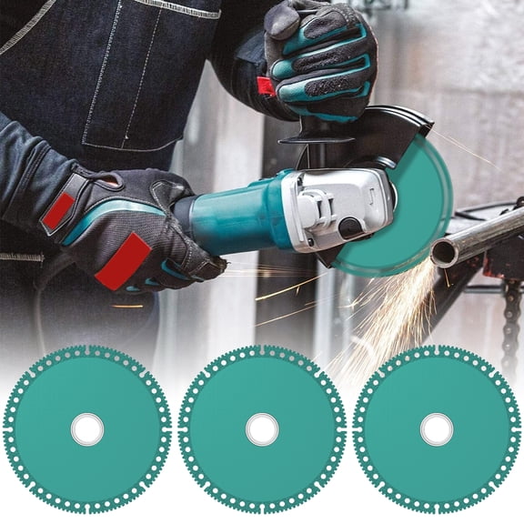 3-Pack 4.5" Diamond Blade, Multifunctional Cutting Wheel  for Angle Grinder & Tile Cutters