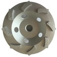 thumbnail image 1 of 3-Pack 4-Inch Premium Diamond Turbo Cup Wheel CupWheel for Grinding Concrete, Masonry, Stone, 5/8"-11 Thread, 1 of 1