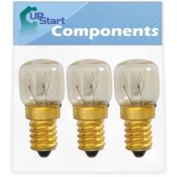 3-Pack 4173175 Light Bulb Replacement for Whirlpool RBD305PVS02 Oven - Compatible with Whirlpool Oven Light Bulb 4174189