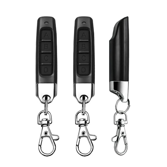 3 Pack 433MHz Copy Remote Controller Garage Door Cloning Electric Opener
