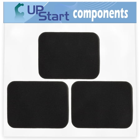 3-Pack 502844401 Air Filter Replacement for Husqvarna 350BT (2009-03) 50cc 2-Cycle Backpack Blower - Compatible with 5028444-01 Filter