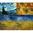 thumbnail image 1 of 3-Pack 5D Diamond Painting Kits Full Drill Van Gogh Famous Paintings Wall Decor DIY(Wheat Field with Crows 16x32in; The Starry Night 12x16in; The Night Cafe 12x16in)#8, 1 of 7
