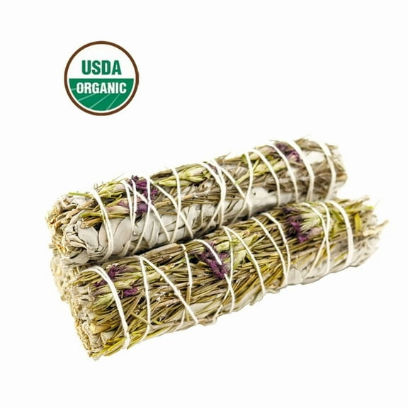 3 Pack | 6 Inch Good Life Sage Smudge Stick For Home Cleansing Negative Energy