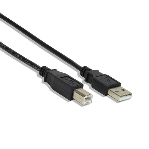 3 Pack 6ft USB 2.0 A Male to B Male High Speed 6 Feet Printer Scanner Cable