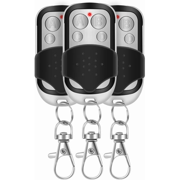 3-Pack 893Max Universal Garage Door Opener Remote