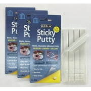 3 Pack - 9oz -Alcolin Sticky Putty Reusable Museum & Gallery Quality Adhesive Putty, Repositionable -W