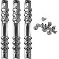 thumbnail image 1 of 3 Pack of A5 Notebook Mechanism Replacement Kit, 20mm 6-Ring Metal Binder Mechanisms for Loose Leaf Notebook Planner Binding Accessories, Screws Included (Nickel), 1 of 7