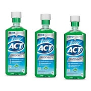 3 Pack - ACT Anticavity Fluoride Rinse Mint 18 oz Each