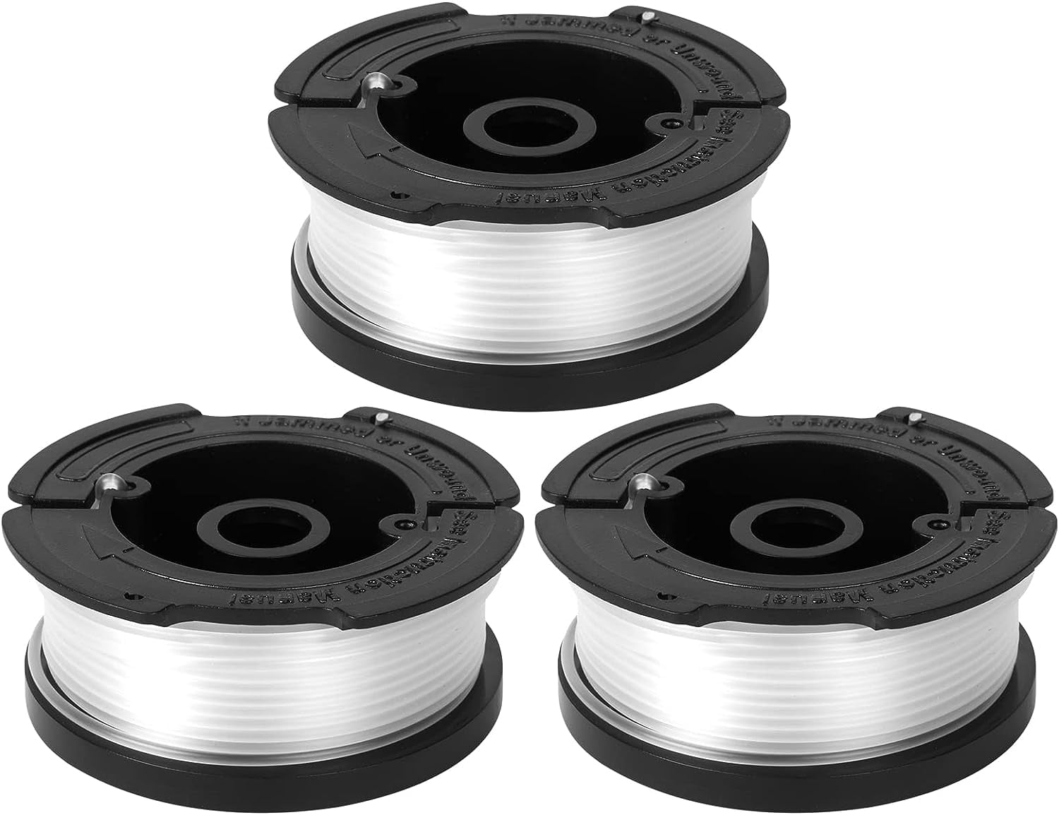 VICRAYS vicrays String Trimmer Spool Replacement for Black and Decker?AF-100  Weed Eater Spools with 30 Feet of .065-Inch Line, GH600 GH9