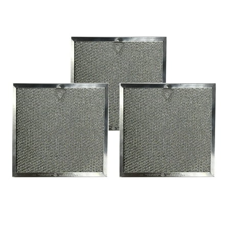 Air Filter Factory Replacement for 19-11-860-01 00487064 Thermador/Bosch Range Hood Aluminum Grease Filter 3-Pack