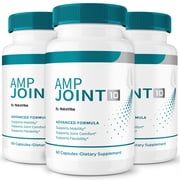 3 Pack AMP Joint 10 Capsules   Natural Joint Support Formula for Flexibility, Mobility & Confidence in Movement | Daily Formula for Comfort, Recovery & Active Lifestyle 180 Capsules