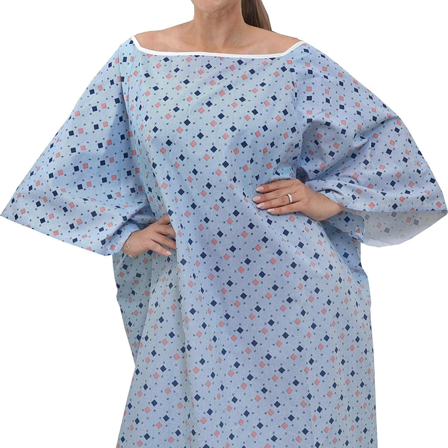 3 Pack - 10XL Hospital Hospital Gown with Tie Back Oversized Hospital Gown  Patient Robe Big Size for Hospitals and Home Care - Walmart.com