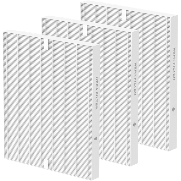 3 Pack AP-1512HH True HEPA Replacement filter Compatible with Coway Airmega AP-1512HH Air Purifier and Airmega 200M Air Purifier, AP-1512HH, AP-1512HH-FP, AP-1518R, AP-1519P, Item NO #3304899