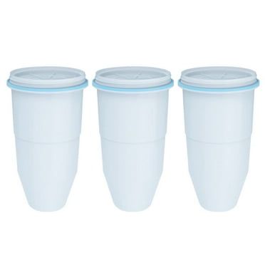 AQUA CREST NSF/ANSI 42&372 Certified Multiple-Stage Water Filters Compatible with Pitcher and Dispenser Reduce TDS, Chlorine, 2 Pack