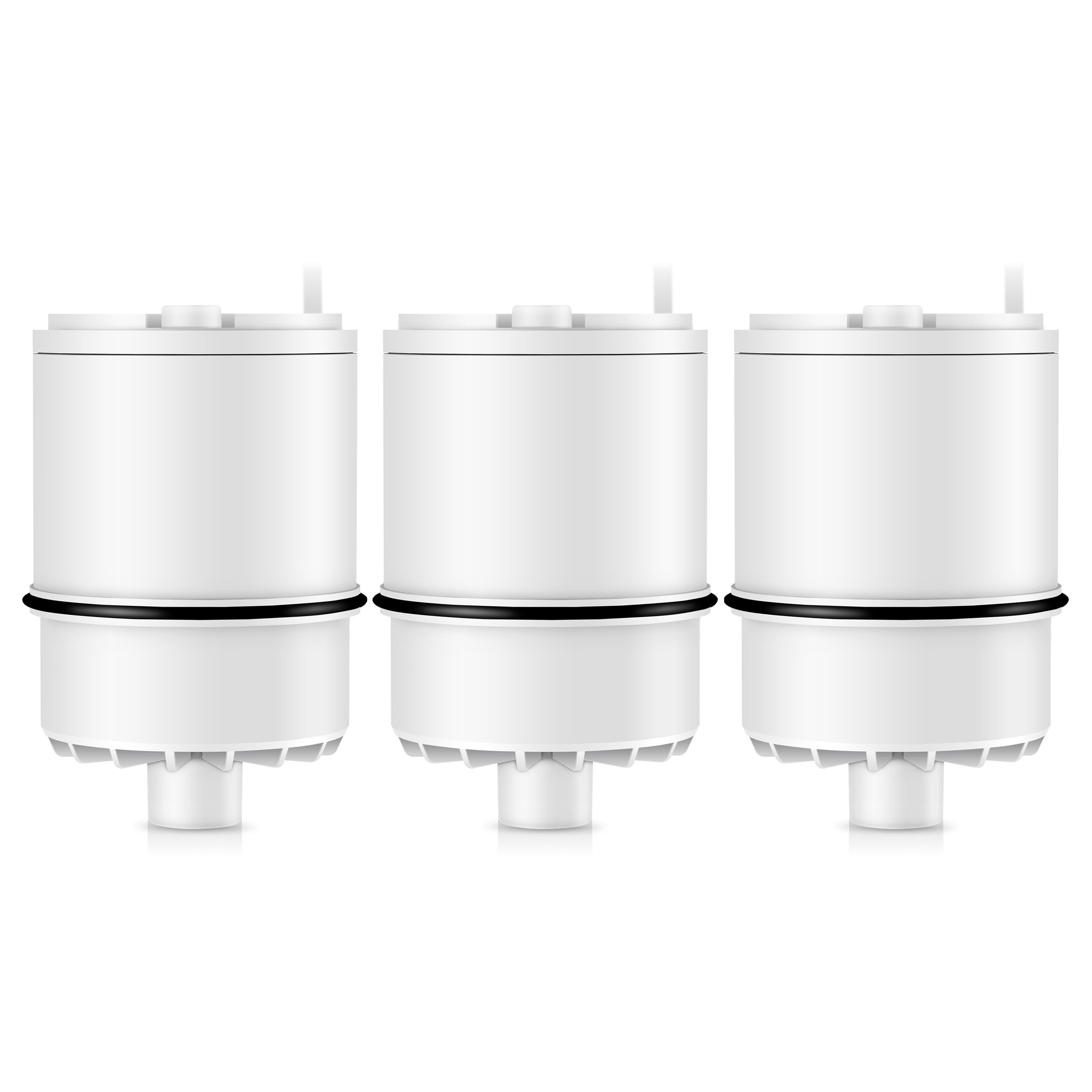 3-Pack White Faucet Water Filter Replacement for PUR Systems