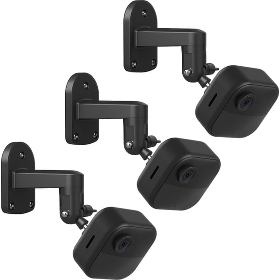 3 Pack Adjustable Mount fit for Outdoor (4th Gen,3rd Gen) XT / XT2, Mini Camera Mounting Bracket, Wall Mount