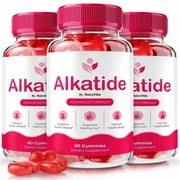 3 Pack Alkatide   ACV Daily Formula with a Clean, Natural Blend to Support Fitness Goals, Steady Energy & an Active Lifestyle | Great-Tasting, Easy-to-Chew 180 Gummies