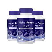 3 Pack Alpha Force Max Capsules - Alpha Force Max Male Capsules