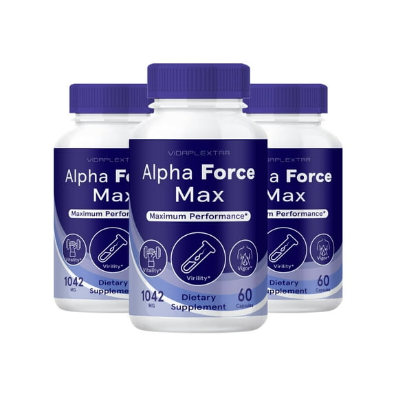 (3 Pack) Alpha Force Max Capsules - Alpha Force Max Male Capsules