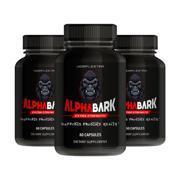 (3 Pack) AlphaBark - AlphaBark Male Support