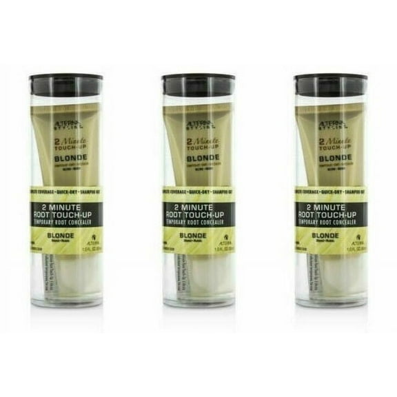 3 Pack Alterna Hair Color Root Cover Up Temporary Colored Concealer Dye Blonde - Root Touch-Up Temporary Root Concealer Blonde