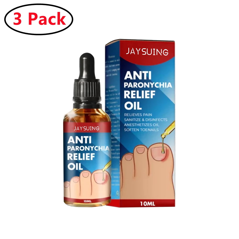 AIDAIMZ 3 Pack AntiParonychia Relief Oil,Nail Repair Serum,Inlay And