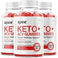 thumbnail image 1 of 3 Pack Apex Keto ACV Gummies Apex Keto Advanced Formula Overall  Support 180 Gummies, 1 of 7